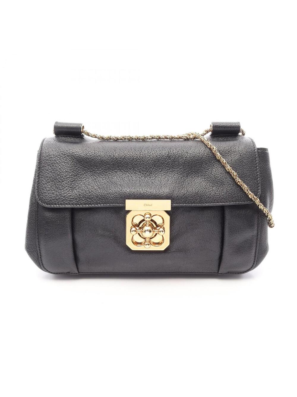 Chloe Elsie Chain Shoulder Bag Leather #339442C35B